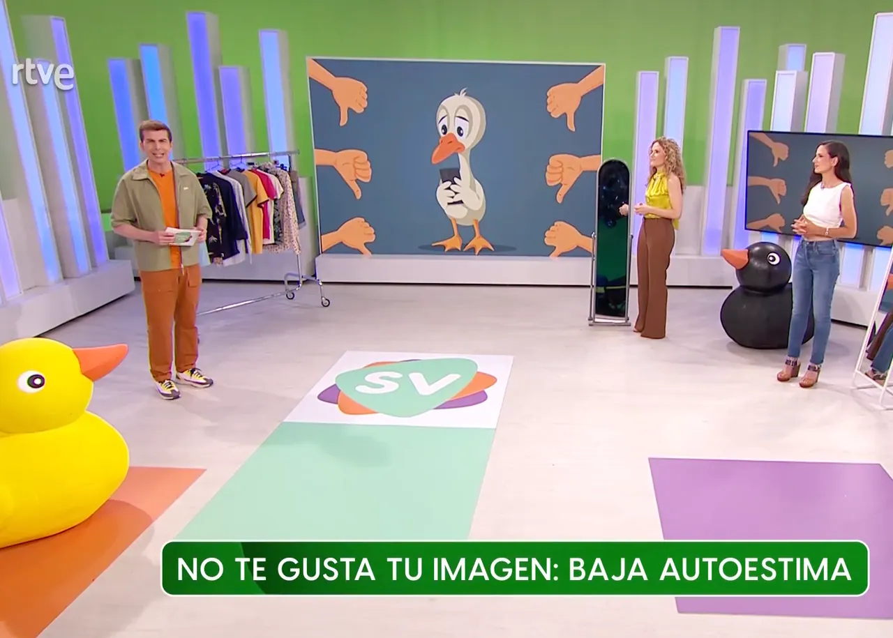 Silvia Congost en el programa Saber Vivir de RTVE