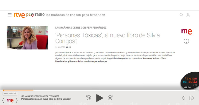 Silvia Congost RTVE